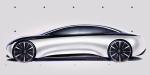 Mercedes-Benz Vision EQS 2019 года